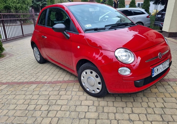 Fiat 500 cena 33900 przebieg: 53000, rok produkcji 2015 z Wieliczka małe 67